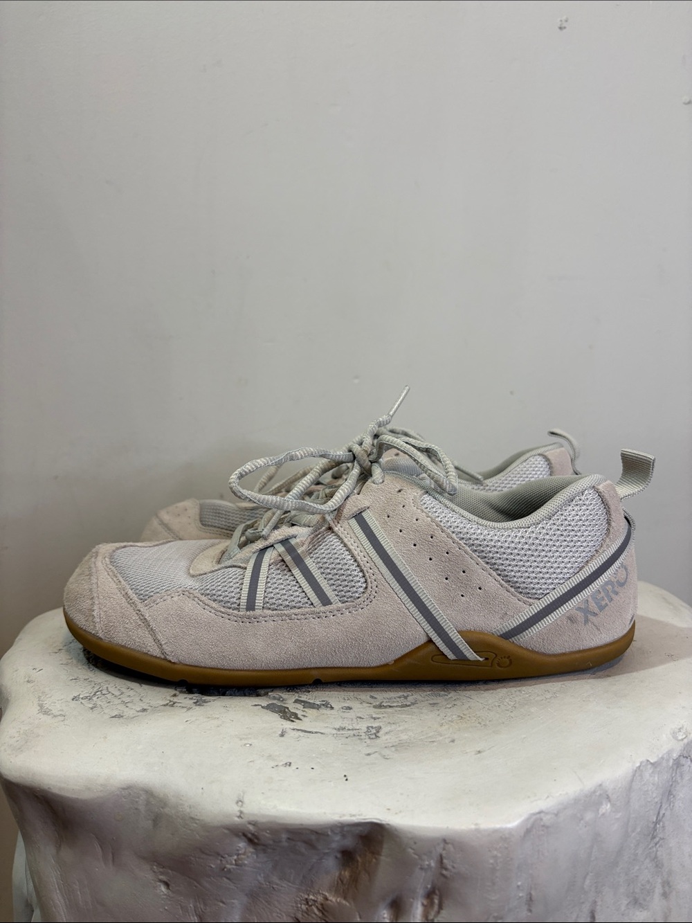 Xero Shoes Prio Suede Women’s 10.5 Wide Toe Box Natural Barefoot Healthy Shoes